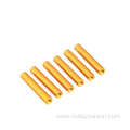 Orange different length aluminum spacer fpv parts